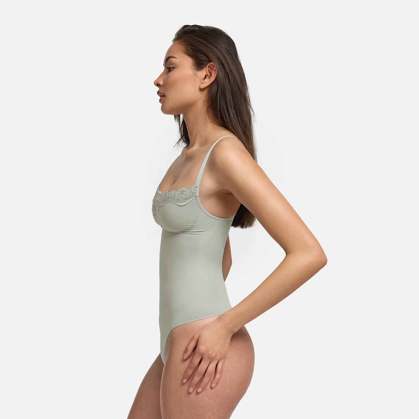 N° 704 - Body modelujące z koronką