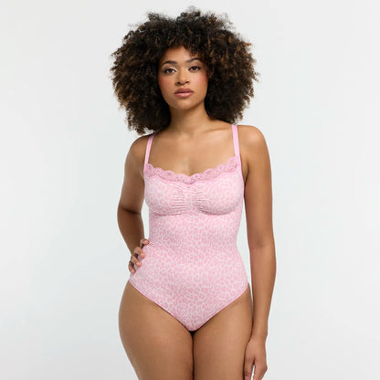 N° 704 - Body modelujące z koronką