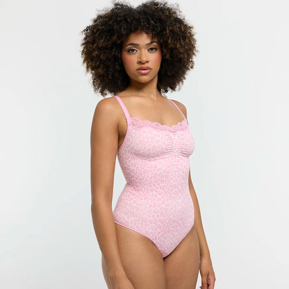 N° 704 - Body modelujące z koronką
