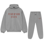 Komplet Dresowy Essentials FW24 Dark Heather State